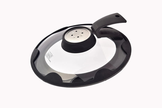 nesto Fritaclean pan lid with odor-reducing stainless steel filter